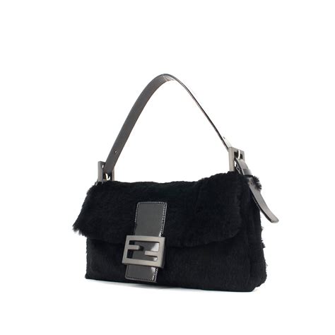 borsa fendi baguette nera|fendi baguette.